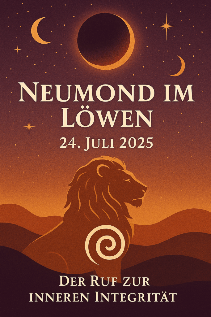 🔥 Neumond im Löwen 2025 – Tiefe Transformation & Pluto-Kraft erklärt