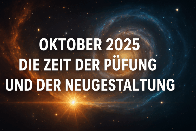 Energie des Oktober 2025 – Transformation, Manifestation, Neubeginn